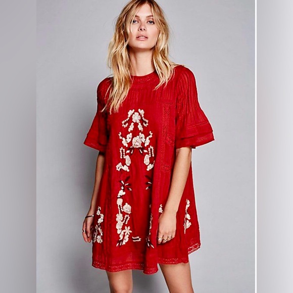 Free People Perfectly Victorian Dress - Picture 1 of 6